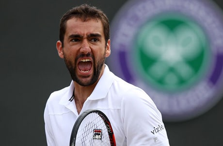 Marin Cilic taisteli itsensä Wimbledonin välieriin