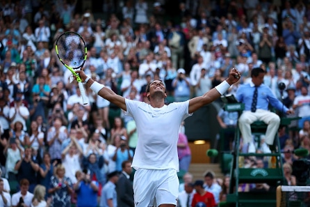 Rafael Nadal onnistui vuosien tauon jälkeen Wimbledonissa
