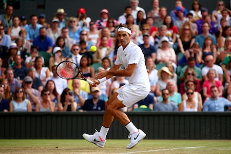 Roger Federer ei kompastunut brittinuorukaiseen