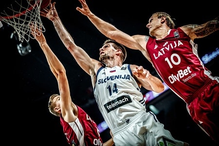 Slovenia koripallon EM-välieriin Espanjaa vastaan