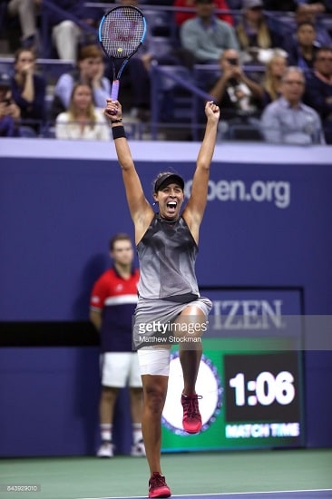 Madison Keys ylivoimaisella esityksellä US Openin loppuotteluun