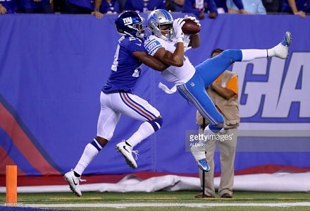 Detroit Lions löi New York Giantsin – tulokaspelaajan mahtava lentopotkun palautus sinetöi voiton