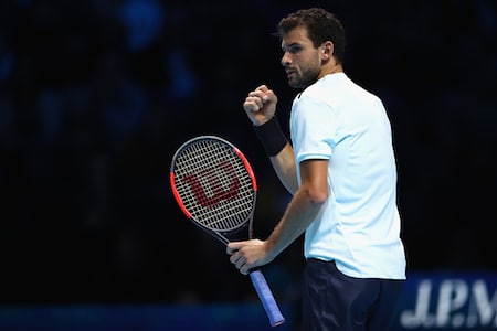 Dimitrov juhli Lontoon ATP-finaaliturnauksen voittoa