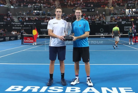 Henri Kontinen ja John Peers turnausvoittoon Brisbanessa