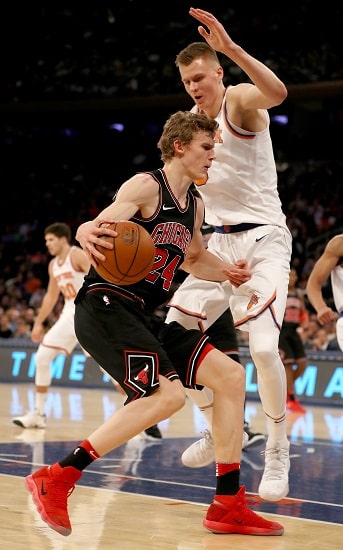 Ennätyspisteet ja ennätyskolmoset! – Lauri Markkanen loisti Madison Square Gardenin huikeassa jännitysnäytelmässä