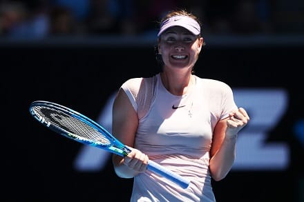 Maria Sharapova palaa tositoimiin kesäkuussa