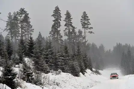 Kristian Nieminen rallipäivän nopein Kouvolassa