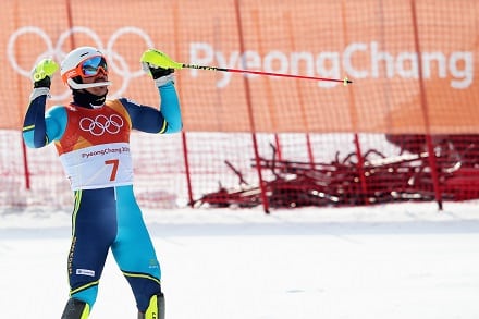 Suosikit laskivat ulos – Ruotsille olympiakultaa myös miesten pujottelussa
