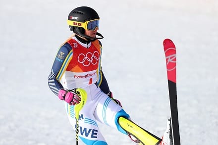 Pujottelun kulta Ruotsiin – Mikaela Shiffrin jäi ilman mitalia