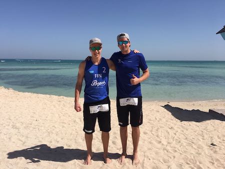 Beach volleyn miesten olympiakarsintaedustajat valittu