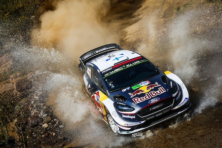 Teemu Suninen tykittii pohja-ajan Meksikon MM-rallissa (ek5) Teemu Suninen tykittii pohja-ajan Meksikon MM-rallissa (ek5)