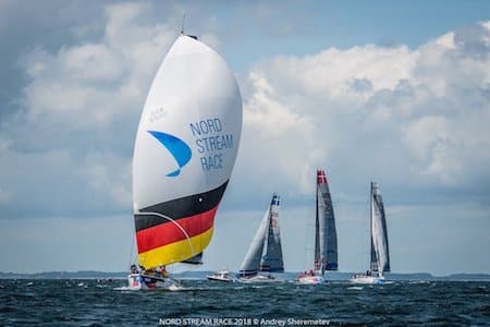 Nord Sream Race -joukkueet valmistutuvat huikeaan avomerikilpailuunsa Kielissä