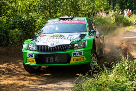 Suomen MM-rallissa säväyttänyt Pietarinen teki jäätävää jälkeä SM-sarjassa