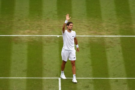 Jättiyllätys Wimbledonissa! Yllättäjä kaatoi viime vuoden finalistin