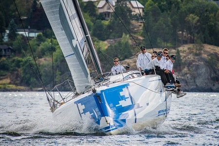Venäläiset juhlivat Nord Stream Race -kilpailun voittoa