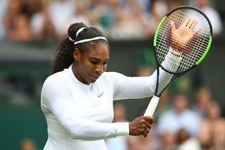 Musertavan ylivoimainen esitys! Serena Williams Wimbledonin loppuotteluun