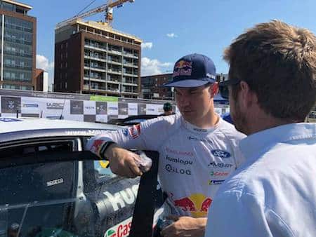 Suninen sinut Walesin MM-rallin liukkauden kanssa