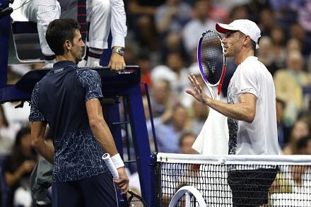 Federerin tiputtanut australialainen ei saanut erääkään Novak Djokovicilta