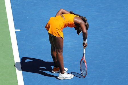 Tennistähti Sloane Stephens karautti katsomoon ennen aikojaan Tokiossa