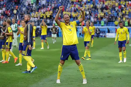 Ruotsi nousi jalkapallon Nations Leaguessa ykköstasolle