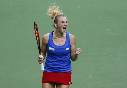 Tshekki nappasi vahvan otteen Fed Cupin voitosta