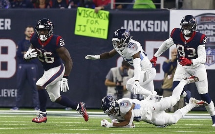Houston Texans venytti voittoputkeaan – keskushyökkääjältä upea 97 jaardin touchdown