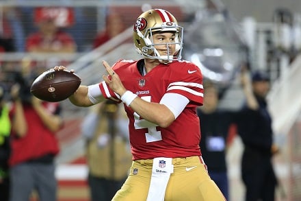 Tulokaspelinrakentaja loisti NFL-debyytissään – San Francisco 49ers katkaisi pitkän tappioputkensa
