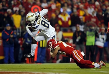 NFL:n huippukamppailu ratkesi viimeisillä sekunneilla – Chargers varmisti playoff-paikan