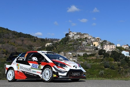 EK4: Portugalin MM-ralli jatkuu Toyotan kolmoisjohdossa – Dani Sordo ajoi pohjat