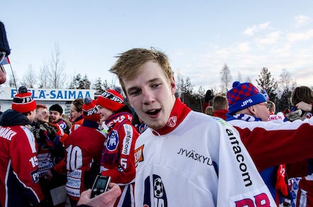 Saku Hämäläinen Bandyliigan pudotuspelien paras pelaaja