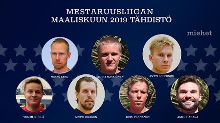 Tässä tuikkivat maaliskuun lentopallotähdet