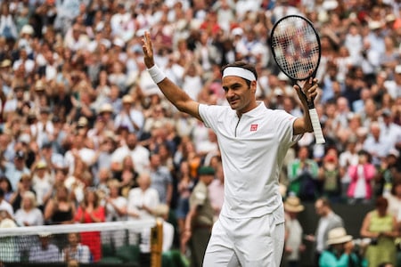 Uskomaton trilleri! Roger Federer löi Rafael Nadalin ja eteni Wimbledonin finaaliin