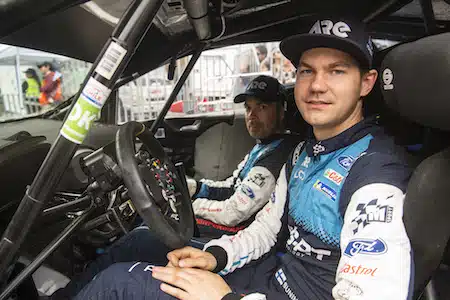 Teemu Suninen tyytyväinen MM-rallikauteensa