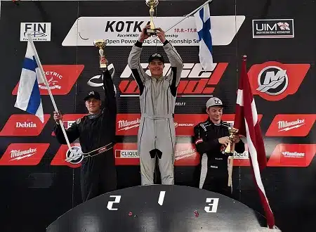 Suomalaiskuljettajat olivat hurjassa iskussa Formula 4-veneiden MM-sarjan avauksessa