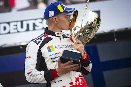 Ott Tänak on ralliautoilun maailmanmestari!