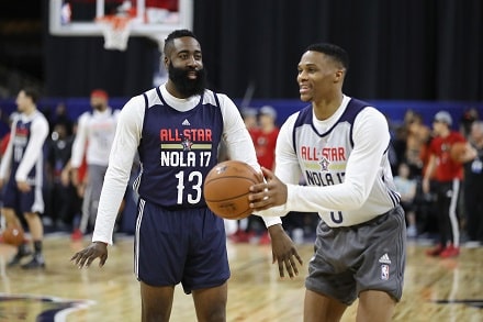 ”Pelottavaa muille, ei meille” – Houston Rocketsin takakentän MVP-kaksikko himoitsee NBA-mestaruutta