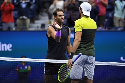 Rafael Nadal ei antanut italialaisen yllättää – US Openin finaalissa vastaan Slam-ensikertalainen