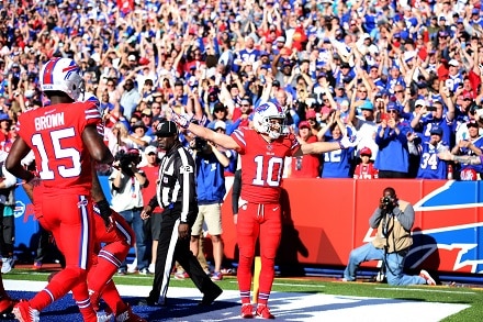 NFL-kauden yllättäjä Buffalo Bills kairasi jälleen voiton