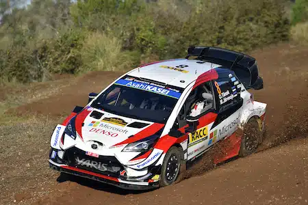 Tänak nousi hurjalla vedollaan toiseksi Espanjan MM-rallissa – katso rallin lopputulokset