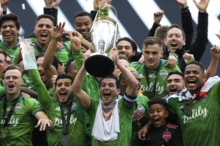 Seattle Sounders juhlii toisen kerran seuran historiassa MLS:n mestaruutta