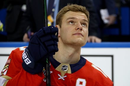Barkov iski juhlamaalin ja loukkaantui - Floridalla vielä pienen pienet playoff-toiveet Barkov iski juhlamaalin ja loukkaantui – Floridalla vielä pienen pienet playoff-toiveet