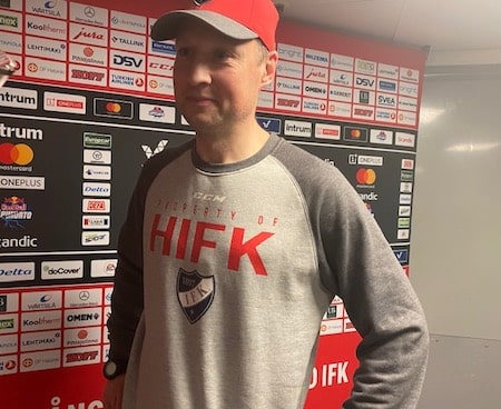 Jan Lundell palasi vielä kerran HIFK:n paitaan ja sai vetää viimeisen vaihdon poikansa kanssa – ”En uskonut että koskaan tapahtuisi”