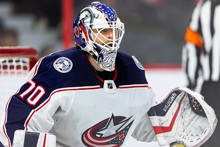 Joonas Korpisalo: 5,6 miljoonan NHL-sopimus Joonas Korpisalo: 5,6 miljoonan NHL-sopimus