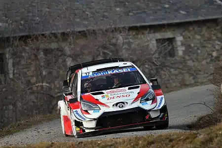 Tommi Mäkisen tallilla kaksoisjohto Montessa! Sebastien Ogier hyökkäsi (ek6/16)