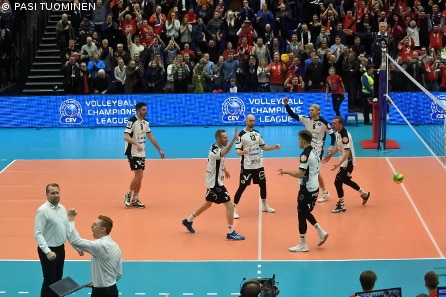 VaLePa ylivoimainen yleisöykkönen Mestarien liigassa