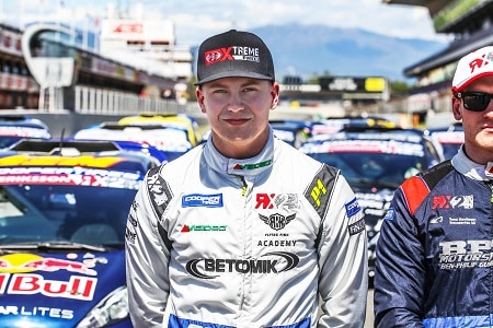 Suomalainen rallicross-kuski valmis kauden alkuun