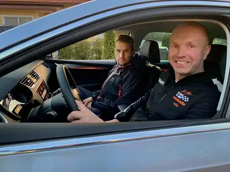 Salo pyörähteli Kouvolassa SM-pistejohtoon