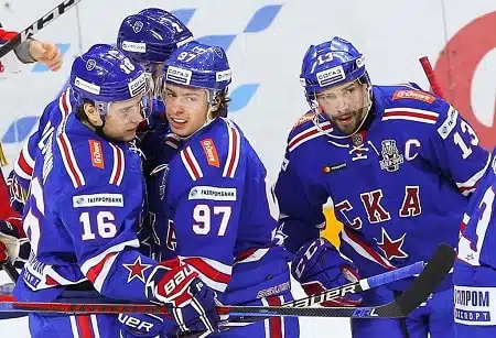 Pietarin SKA vastaan Moskovan TsSKA: ratkaisu jatkoajalla Pietarin SKA vastaan Moskovan TsSKA: ratkaisu jatkoajalla