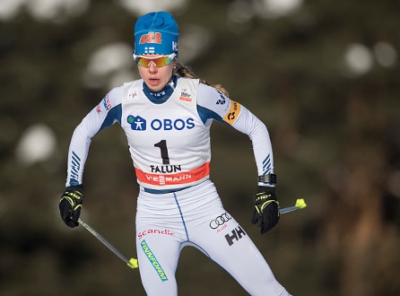 Hiihtäjä Laura Mononen täräytti sprintin välieriin