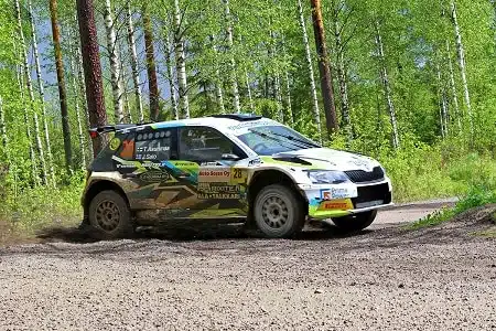 Teemu Asunmaa järkevällä ajolla toiseksi Mikkelissä, SM-pistejohto säilyi